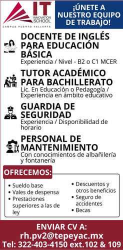 imagen de Bolsa de Trabajo Mano a Mano ofrece:_1