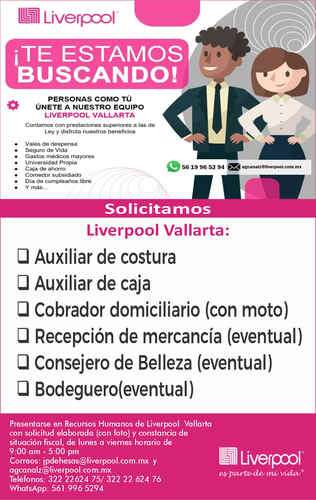 imagen de Bolsa de Trabajo Mano a Mano ofrece:_1