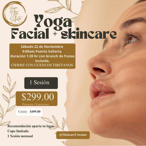 imagen de Yoga Facial ,SkinCare+Cuencos Tibetanos_1