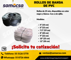 imagen de BANDA DE PVC PARA JUNTAS FRÍAS, SAMACSA_1