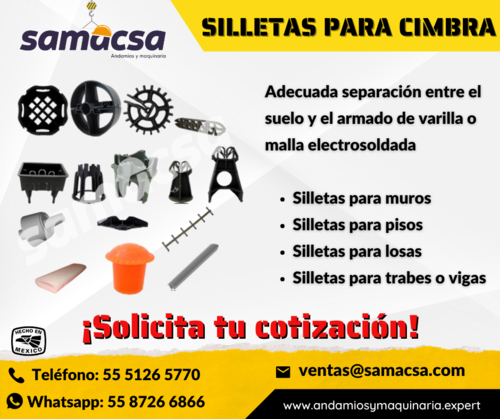 imagen de SILLETAS PLÁSTICAS DE ALTA RESISTENCIA PARA ACERO_1
