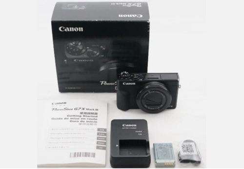imagen de Canon PowerShot G7 X Mark III Camera BLACK_1