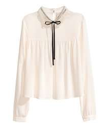 imagen de Blusa con cuello de encaje_2