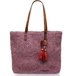imagen de BOLSA DE PLAYA TEJIDA  Bags Collection_2