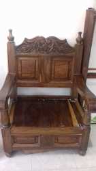 imagen de sala de parota tallada _2