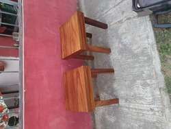 imagen de 2 Mesitas de Parota (un par)_2