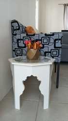 imagen de Mesita madera con cristal_2