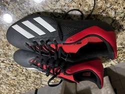 imagen de Zapatos fútbol Adidas X 18.4 Negro/rojo_2