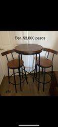 imagen de Mesa tipo Bar c/2 sillas, Mesa tipo Bar c/2 sillas_2