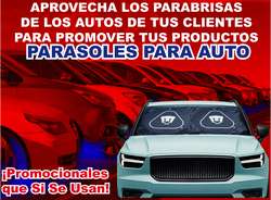 imagen de PARASOLES PARA AUTO PERSONALIZADOS CON TU LOGOTIPO_2