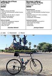 imagen de LeMond Alpe d’Huez Bicicleta de Ruta _2