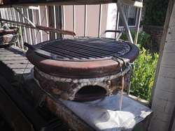 imagen de Asador rustico de barro_3