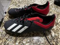 imagen de Zapatos fútbol Adidas X 18.4 Negro/rojo_3
