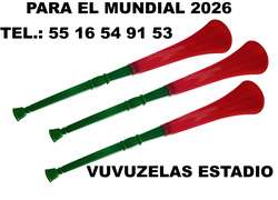 imagen de TROMPETAS, VUVUZELAS MANITAS APLAUDIDORAS CON LOGO_3