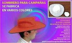 imagen de SOMBREROS PLEGABLES PARA CAMPAÑAS PERSONALIZADOS_5