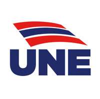 Logo de UNE