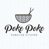 Logo de Poke Poke Hawaiian kitchen