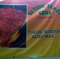 Logo de El Tizok Tako's Grill