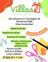 Logo de Papeleria y Regalos Villas