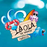 Logo de Mariscos La Ola