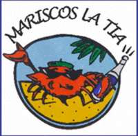 Logo de Mariscos la Tia