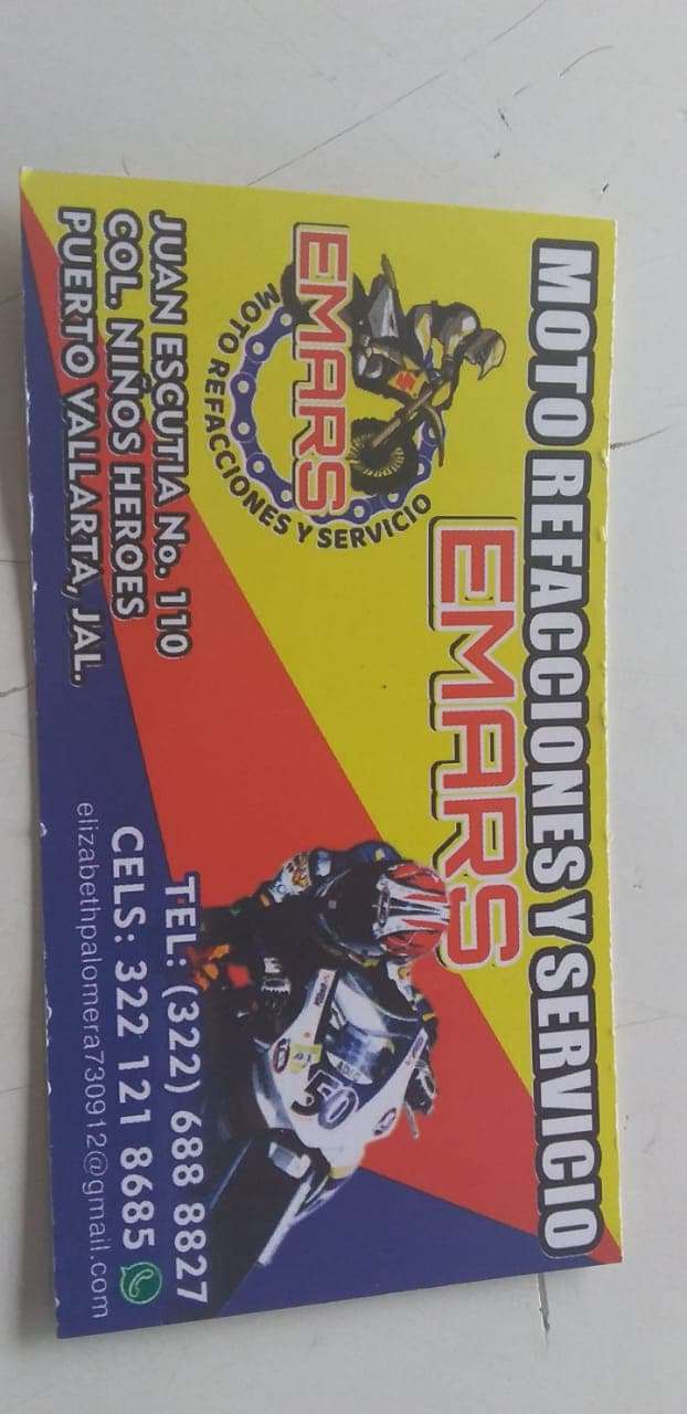 Portada de MOTO REFACCIONES SERVICIOS EMARS