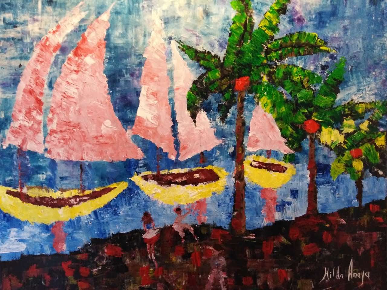 Portada de Hilda Anaya fine Art. Artista 