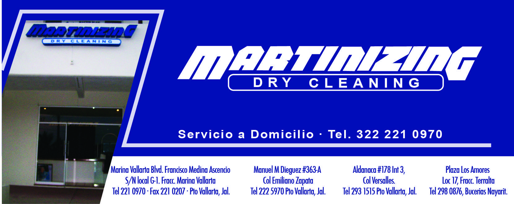 Portada de Martinizing Tintoreria 