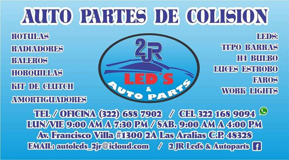 Portada de 2 Jr Leds and Autoparts