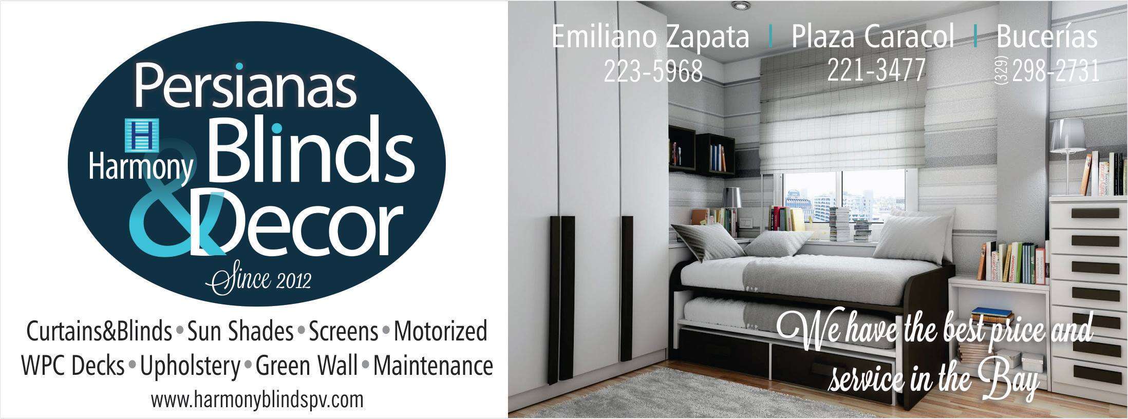 Portada de Harmony Persianas 