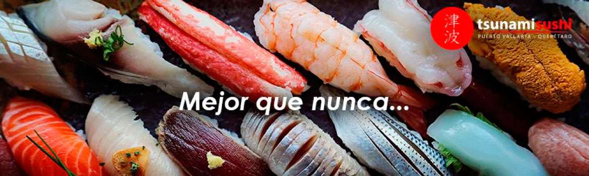 Portada de Tsunami cocina japonesa 