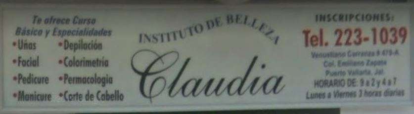 Portada de Instituto de Belleza Claudia