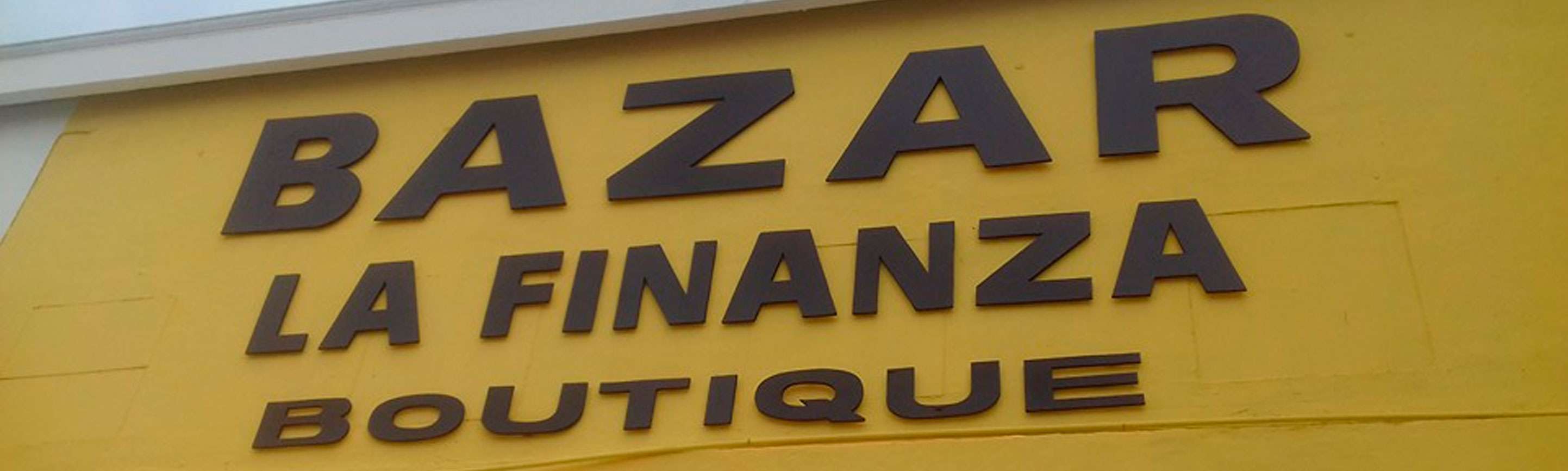 Portada de Bazar La Finanza