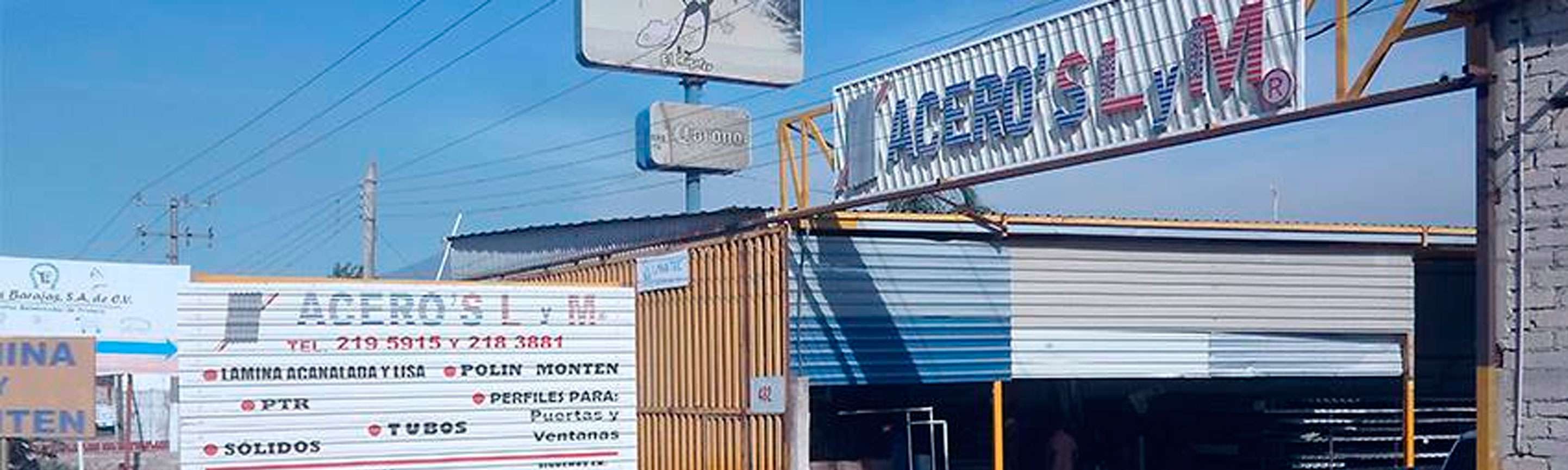 Portada de Aceros S.L. y M.