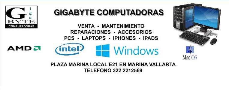 Portada de Gigabyte Computadoras